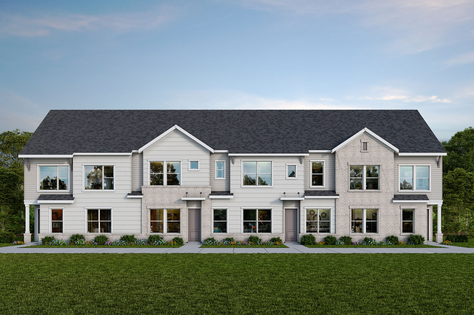 Waverly Townhome Collection Charlotte NC Home Builder, New Homes